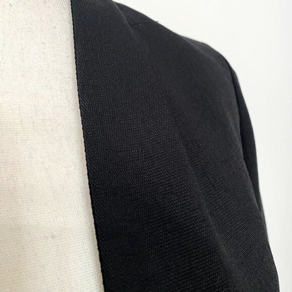 ARITZIA BABATON KEITH BLACK OPEN BLAZER - 0 - Picture 6 of 12